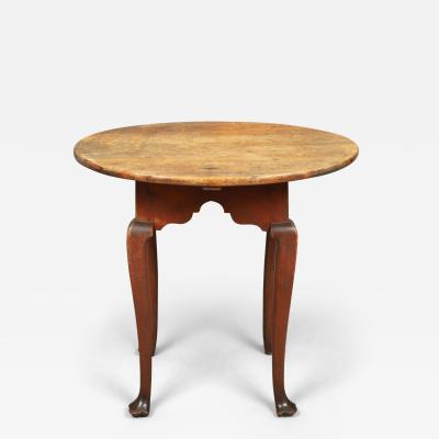 Rare Queen Anne Oval Top Tea Table