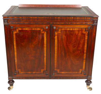 Rare Regency Mahogany Collectors Folio Cabinet