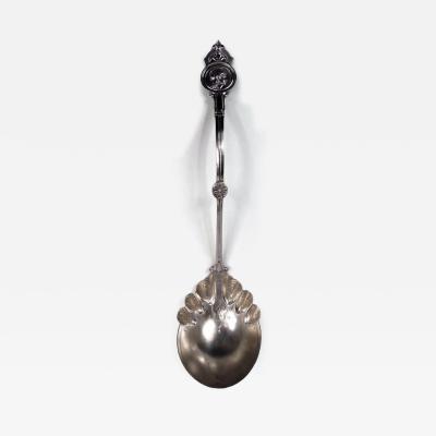 Rare Schulz Fischer San Francisco Medallion Coin Silver Soup Ladle