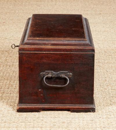 Rare Scottish George III Corporation Treasury Box