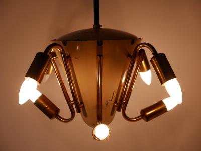 Rare Sputnik Chandelier or Pendant Lamp 1950s Rare 1950s