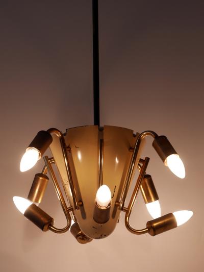 Rare Sputnik Chandelier or Pendant Lamp 1950s Rare 1950s