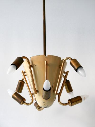 Rare Sputnik Chandelier or Pendant Lamp 1950s Rare 1950s