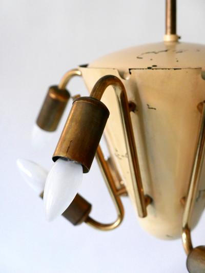 Rare Sputnik Chandelier or Pendant Lamp 1950s Rare 1950s