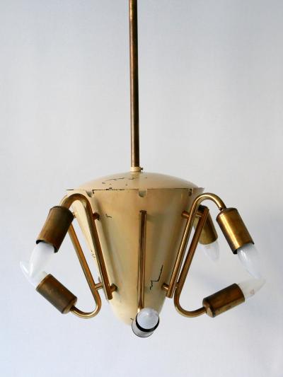 Rare Sputnik Chandelier or Pendant Lamp 1950s Rare 1950s