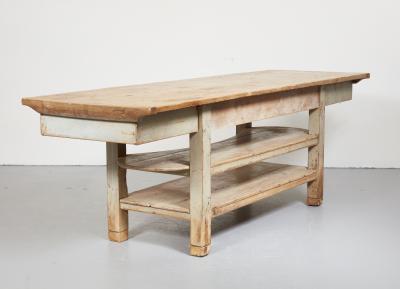 Rare Swedish Country House Serving Table
