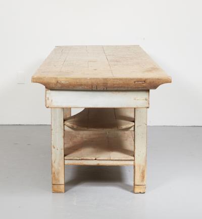 Rare Swedish Country House Serving Table
