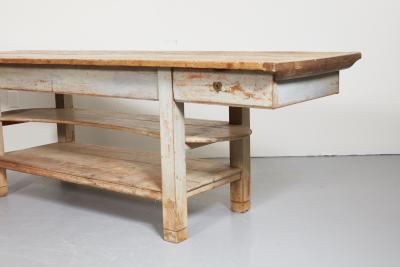 Rare Swedish Country House Serving Table