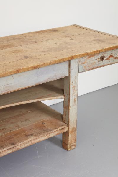 Rare Swedish Country House Serving Table