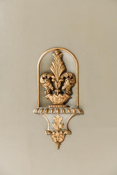 Rare Swedish Grace Cabinet in Paint and Wood 1920s