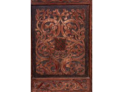Rare Swiss Manorial Cabinet