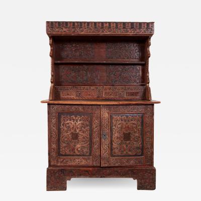 Rare Swiss Manorial Cabinet