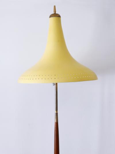 Rare and Elegant Mid Century Modern Floor Lamp or Standing Light Austria 1960s