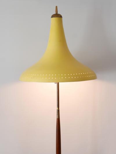 Rare and Elegant Mid Century Modern Floor Lamp or Standing Light Austria 1960s