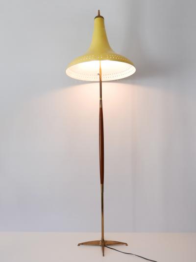 Rare and Elegant Mid Century Modern Floor Lamp or Standing Light Austria 1960s