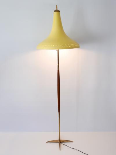 Rare and Elegant Mid Century Modern Floor Lamp or Standing Light Austria 1960s