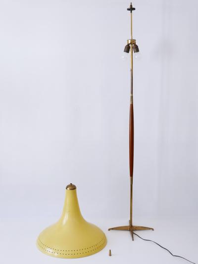 Rare and Elegant Mid Century Modern Floor Lamp or Standing Light Austria 1960s