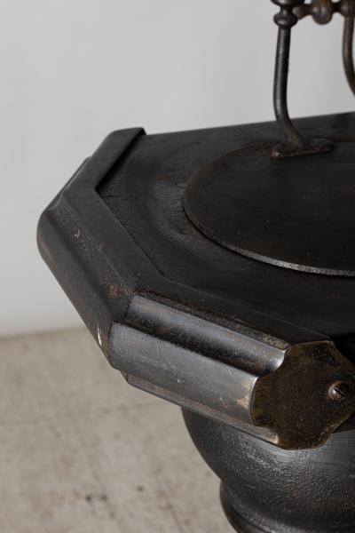 Rare ironer stove France circa 1880