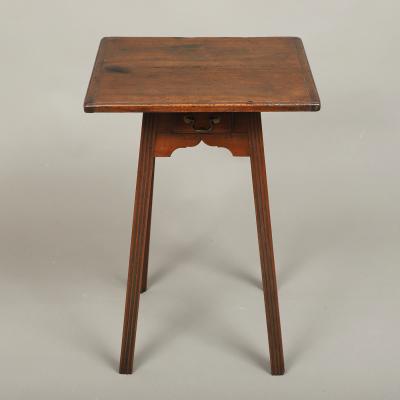 Rare signed one drawer stand