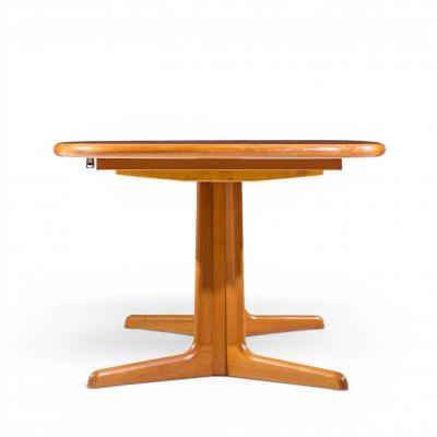 Rasmus Mid Century Danish Teak Expanding Dining Table with 2 Leaves