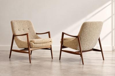 Rastad Relling Set of Lounge Chairs by Rolf Rastad and Adolf Relling Norway 1950s