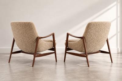 Rastad Relling Set of Lounge Chairs by Rolf Rastad and Adolf Relling Norway 1950s