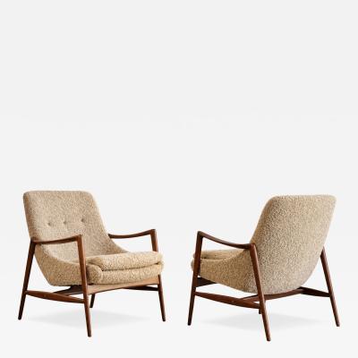Rastad Relling Set of Lounge Chairs by Rolf Rastad and Adolf Relling Norway 1950s