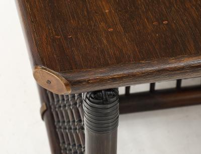 Rattan Coffee Table by Afra Tobia Scarpa for B B Italia