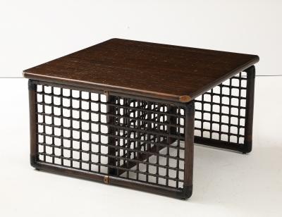 Rattan Coffee Table by Afra Tobia Scarpa for B B Italia