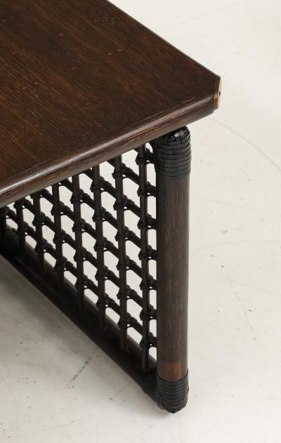 Rattan Coffee Table by Afra Tobia Scarpa for B B Italia