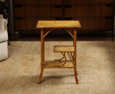 Rattan Decoupage Stand