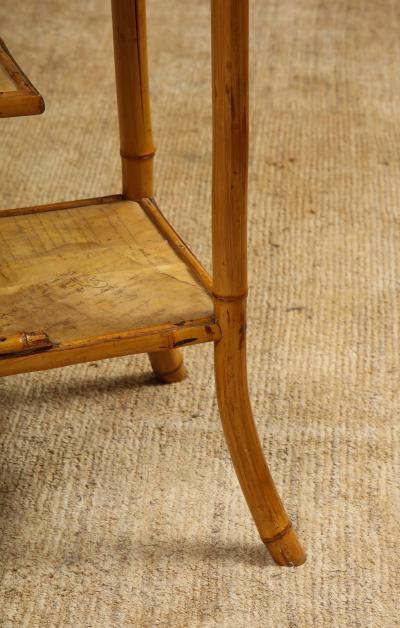 Rattan Decoupage Stand