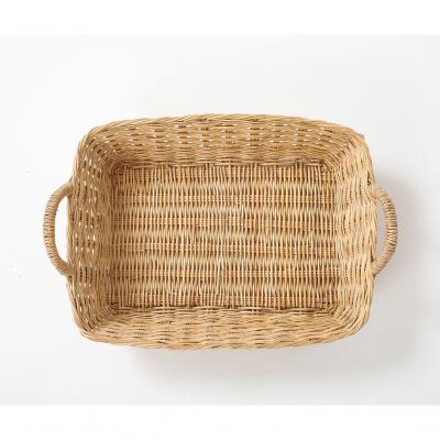 Rattan Tray with Handles