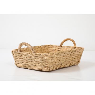 Rattan Tray with Handles