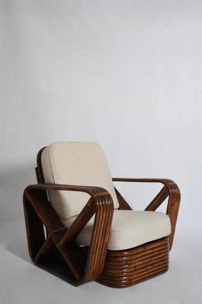 Rattan armchair 1940s 