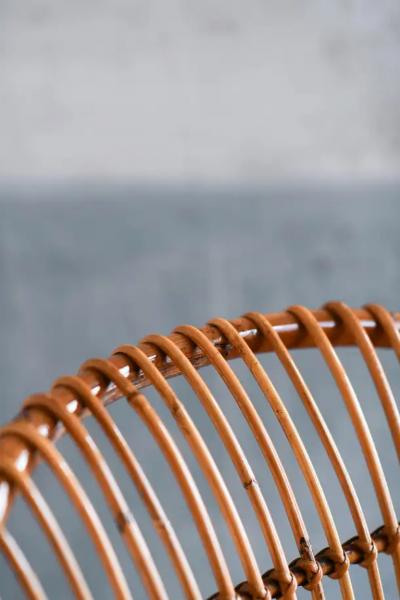 Rattan armchair Italy 1970