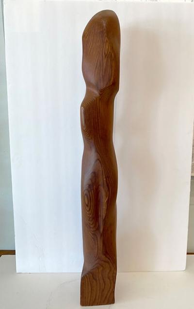 Raul Varnerin Freestanding Abstract Wooden Sculpture by Raul Varnerin
