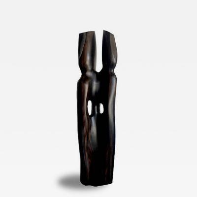 Raul Varnerin Vintage Abstract Sculpture of two combined figures