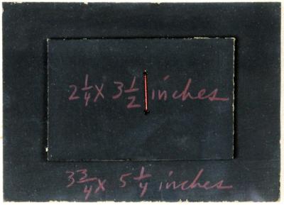 Ray Johnson On Kawara is Predated in Conceptual Use of Numbers or Word Art by Ray Johnson