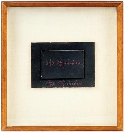 Ray Johnson On Kawara is Predated in Conceptual Use of Numbers or Word Art by Ray Johnson