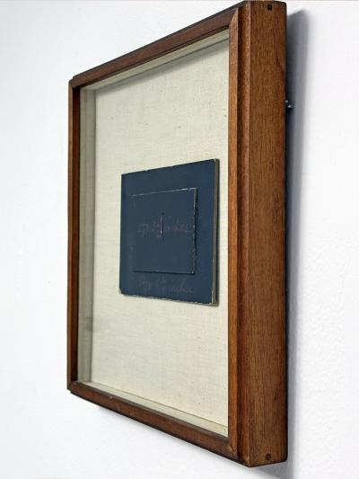 Ray Johnson On Kawara is Predated in Conceptual Use of Numbers or Word Art by Ray Johnson