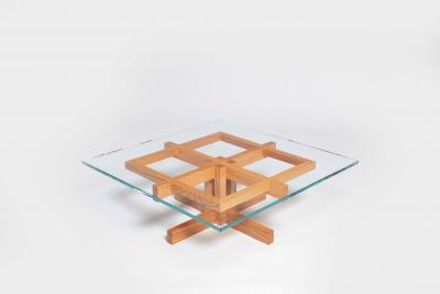 Ray Kappe RK10 Coffee Table in Red Oak by Original in Berlin Germany 2020