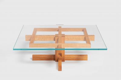 Ray Kappe RK10 Coffee Table in Red Oak by Original in Berlin Germany 2020