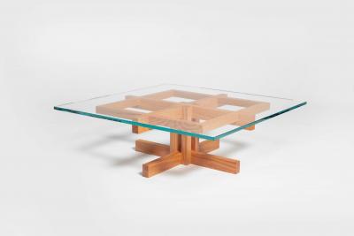 Ray Kappe RK10 Coffee Table in Red Oak by Original in Berlin Germany 2020