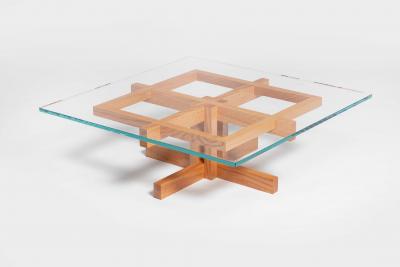 Ray Kappe RK10 Coffee Table in Red Oak by Original in Berlin Germany 2020