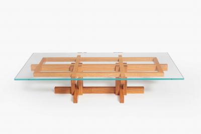 Ray Kappe RK11 Coffee Table in Red Oak by Original in Berlin Germany 2020