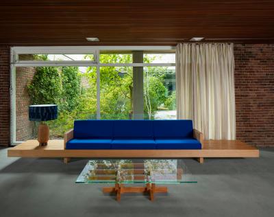 Ray Kappe RK11 Coffee Table in Red Oak by Original in Berlin Germany 2020