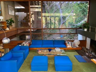 Ray Kappe RK11 Coffee Table in Red Oak by Original in Berlin Germany 2020