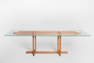Ray Kappe RK15 Dining Table in Red Oak by Original in Berlin Germany 2020