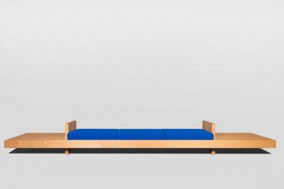 Ray Kappe RK4 Sofa in Red Oak by Original in Berlin Germany 2020